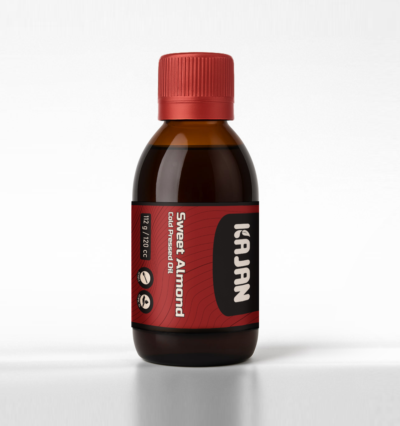 روغن بادام شیرین کاژان (۱۲۰ میلی لیتر)