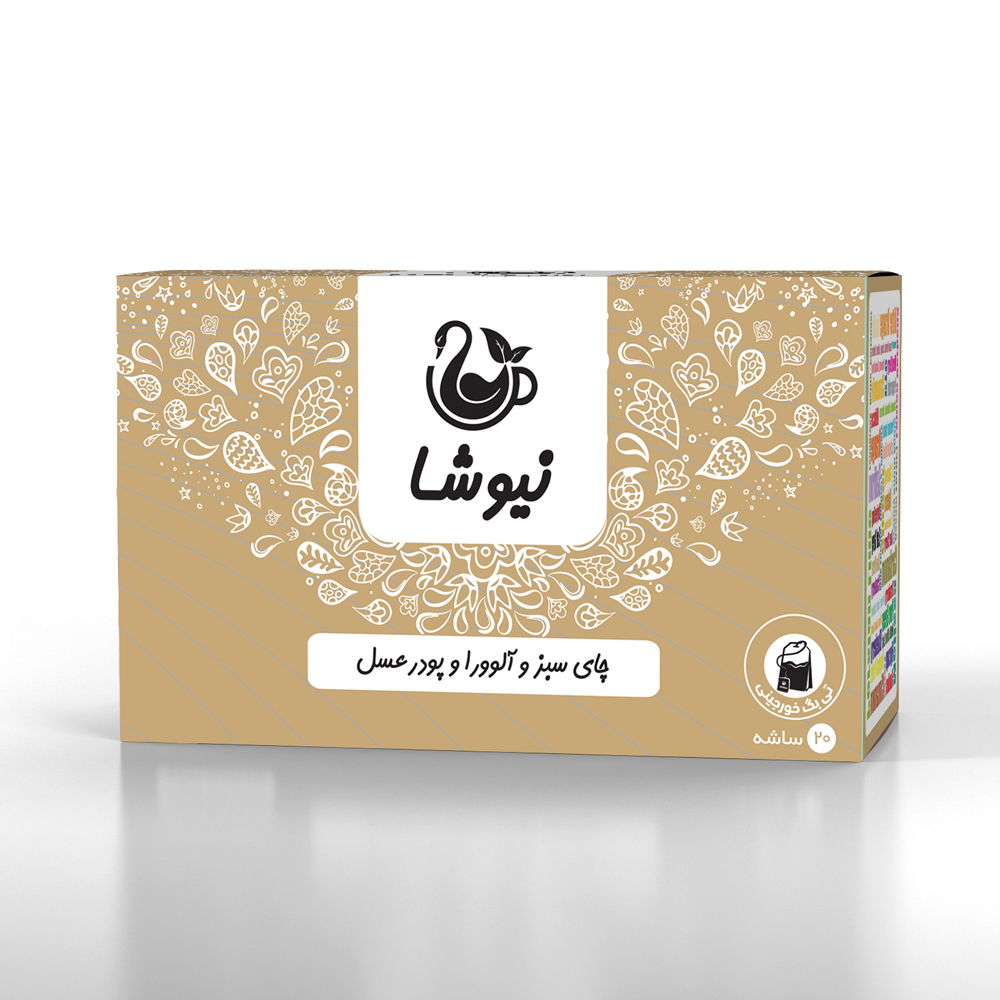 چای سبز و آلوورا نیوشا