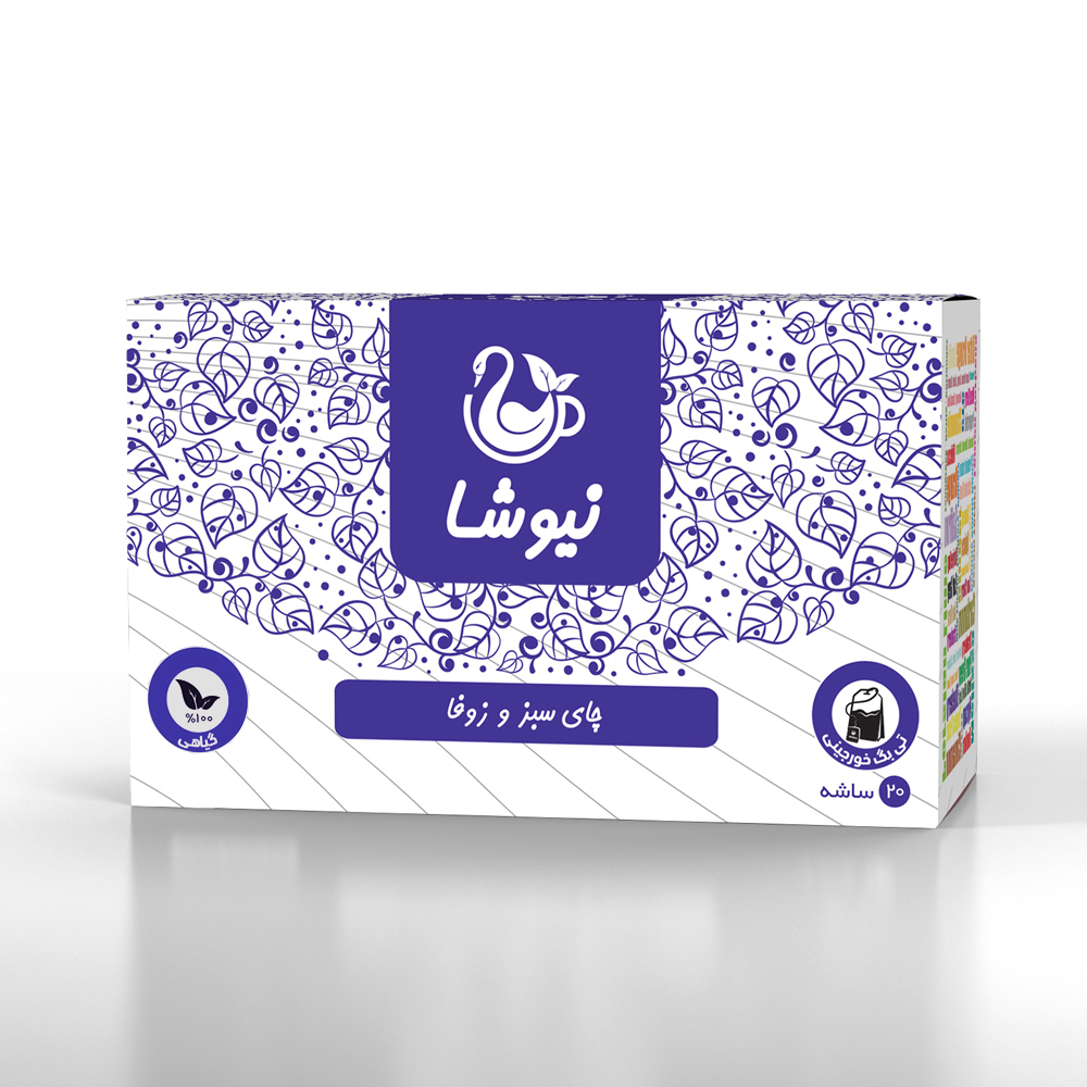 چای سبز وزوفا نیوشا