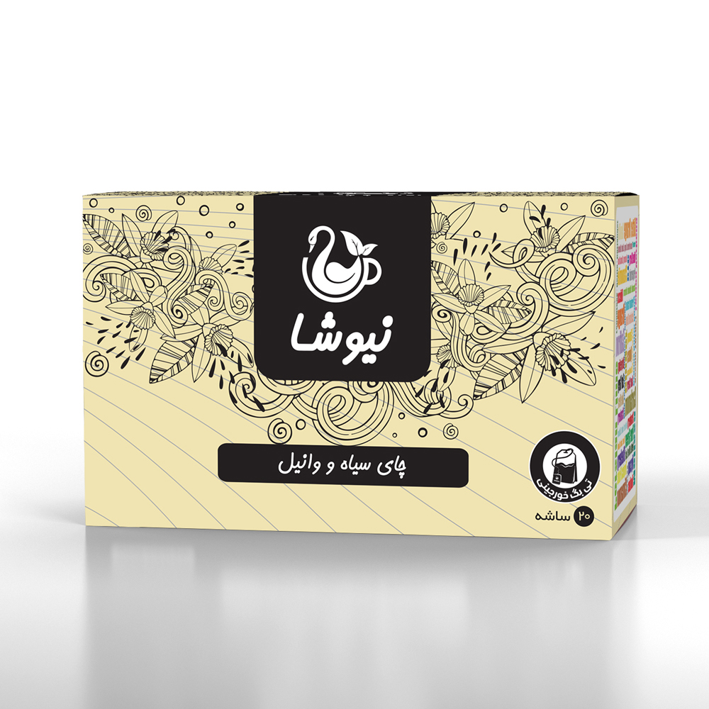 چای سیاه و وانیل نیوشا